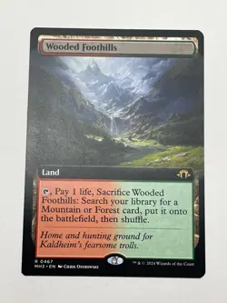 Wooded Foothills MH3 Near Mint NM MTG - Image 1