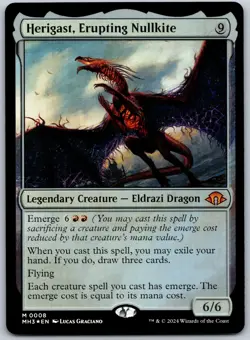 Herigast, Erupting Nullkite Foil M Modern Horizons 3 8 NM - Image 1