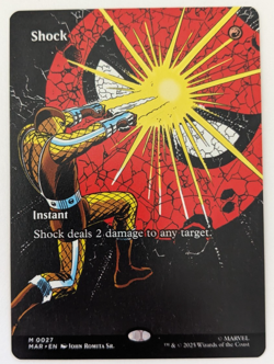 Shock (0027) Showcase, Spider-Man MAR, Magic MtG, Regular - NM! - Image 1