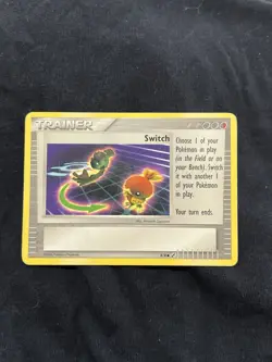 Pokemon Trading Figure Game 2006 Switch 6/8 Trainer Rare - Image 1