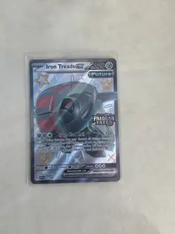 Pokemon TCG Iron Treads Ex Paldean Fates Stamped - Image 1