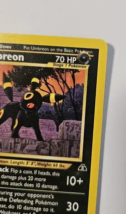 Umbreon 32/75 Neo Discovery 1st Edition Pokemon NM - Image 4