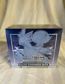 Chilling Reign Pokemon Center Elite Trainer Box [Ice Rider Calyrex] (Exclusive) - Image 1