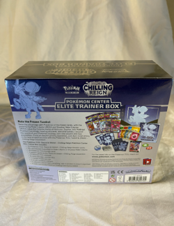 Chilling Reign Pokemon Center Elite Trainer Box [Ice Rider Calyrex] (Exclusive) - Image 2
