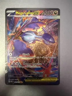 Pokemon TCG Mega Latias EX 181/132 Mega Evolution English - Image 1