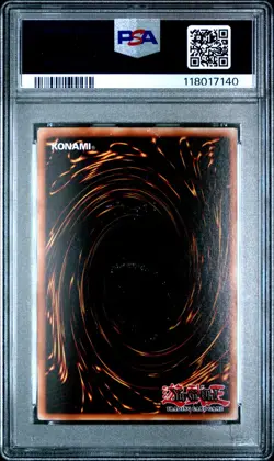 2003 YU-GI-OH! PROMO #003 GAMMA/MGNT.WARRIOR DUELISTS OF THE ROSES PSA 8 - Image 4