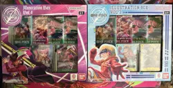 One Piece CCG Illustration Box Volume 3 and Volume 4 Bundle Factory Sealed - Image 1