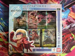 One Piece CCG Illustration Box Volume 3 and Volume 4 Bundle Factory Sealed - Image 4