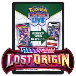 Pokemon TCG Live Code Card – 5x Sword & Shield Lost Origin – Digital Delivery - Image 1