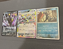 3-Card Umbreon V , Umbreon Ex (STAMPED), Umbreon (Poke Ball) POKEMON Card Lot - Image 2