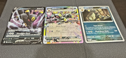 3-Card Umbreon V , Umbreon Ex (STAMPED), Umbreon (Poke Ball) POKEMON Card Lot - Image 4