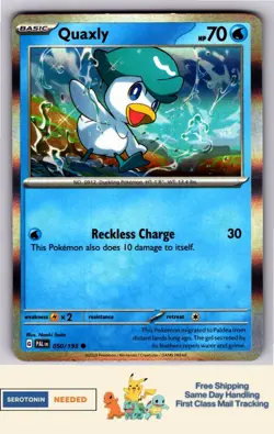 [HOLO] Quaxly #50/193 Pal Evolved - Miscellaneous Cards - Pokemon TCG - 4391 - Image 1
