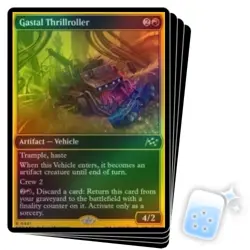 FOIL GASTAL THRILLROLLER (FIRST-PLACE FOIL) X4 Aetherdrift DFT Magic MTG CARD - Image 1