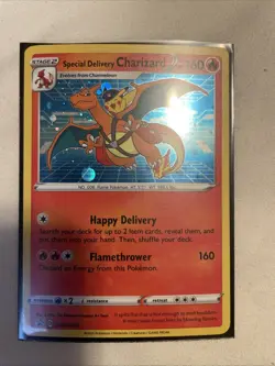 Special Delivery Charizard SWSH075 SWSH: Sword & Shield Promo Cards Holo - Image 1
