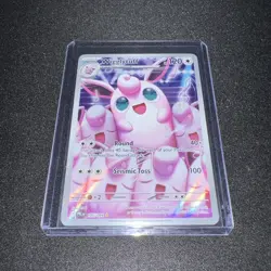 2025 Pokemon Phantasmal Flames Wigglytuff #105/094 Illustration Rare MS7 - Image 1
