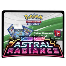 Pokemon TCG Live Code Card - 7x Sword & Shield Astral Radiance -Digital Delivery - Image 1