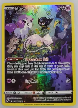 Mew GG10/GG70 Pokemon Crown Zenith: Galarian Gallery Holo NM (3 of 6) - Image 1