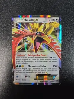 German Ho-Oh EX 92/122 Ultra Rare Holo XY BREAKpoint 2016 POKEMON TCG LP - Image 1