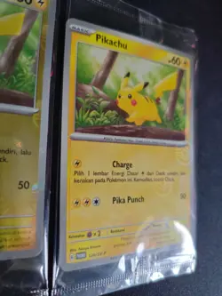 Pokemon Pikachu Master Ball Set Indonesia Promo Holo 120/SV-P Sealed Limited 151 - Image 4