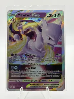 Pokemon Full Art Holo Lot - Mewtwo VSTAR, Melony, Garchomp V, Jirachi GX, Zekrom - Image 1