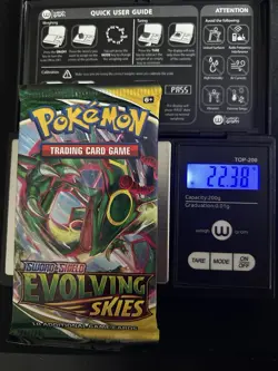 Pokemon TCG: Sword & Shield - Evolving Skies Very Heavy (22.38g) Booster Pack🔌 - Image 1