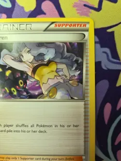 Pokemon TCG Black Star Promo Karen XY177 Near Mint - Image 3