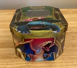 RARE 2014 Pokemon TCG Ex Power Trio Venusaur Tins (EMPTY / No Cards) - Image 2