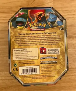 RARE 2014 Pokemon TCG Ex Power Trio Venusaur Tins (EMPTY / No Cards) - Image 5