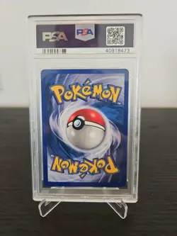 Base Set Nidoking Holo PSA 8 Pokemon Card Vintage 1999 - Image 2