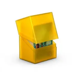 ULTIMATE GUARD BOULDER Standard DECK CASE 100+ sleeve Card Box MTG Amber - Image 1
