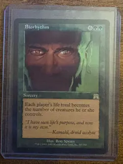 MTG-Biorhythm. Magic the Gathering onslaught. Good condition - Image 2