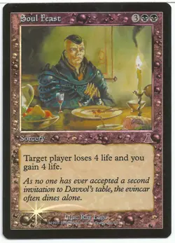 MTG Soul Feast FOIL Urza's Destiny Uncommon LP - Image 1