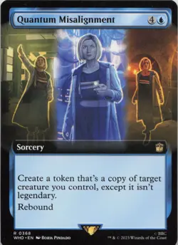 Quantum Misalignment (Extended Art) R Universes Beyond: Doctor Who 368 - LP MTG - Image 1
