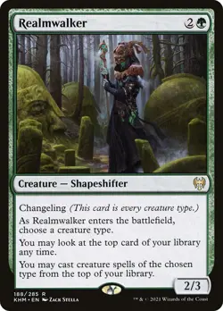 MTG Foil - Realmwalker - 188 / NM / English - Image 1