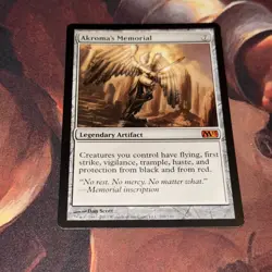 Akroma’s Memorial X1 Mtg M13 Core Set 2011 Lp+ - Image 1