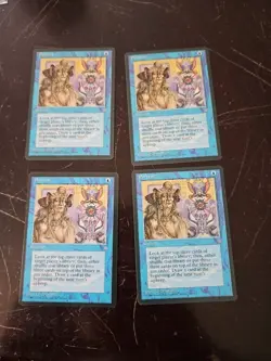 Portent x4 Ice Age 4x Playset Magic the Gathering - Image 1