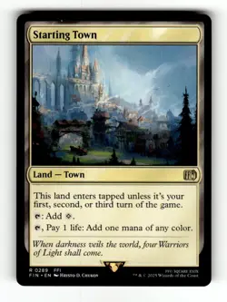 Magic The Gathering MTG - Starting Town - Final Fantasy - Image 1