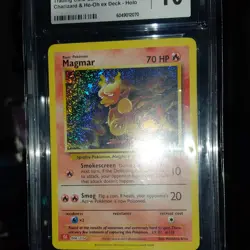 Pokemon Magmar Trading Card Game Classic 006/034 Holo CGC 10 Gem Mint 70 HP - Image 4