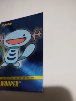 Mint/Nm Topps Pokemon Johto Series 1 Silver Foil Holo Wooper #194 Water Rare #66 - Image 5