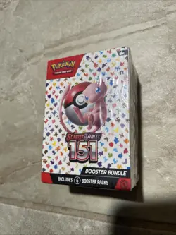 Pokemon TCG Scarlet and Violet 151 Booster Bundle 6 Pack - Image 1