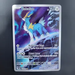 Pokemon TCG Cobalion Black Bolt Illustration Rare Card 144/086 NM/M Condition - Image 3