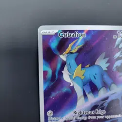 Pokemon TCG Cobalion Black Bolt Illustration Rare Card 144/086 NM/M Condition - Image 4