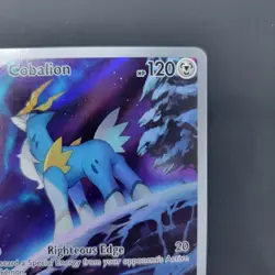 Pokemon TCG Cobalion Black Bolt Illustration Rare Card 144/086 NM/M Condition - Image 5