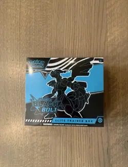 POKEMON TCG SCARLET & VIOLET BLACK BOLT ETB ELITE TRAINER BOX NEW SEALED! - Image 1