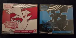 Pokemon Black Bolt And White Flare Elite Trainer Box ETB Set Of 2 - Image 1