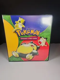 1999 Pokemon TCG WOTC Ultra Pro Base Set 3-Ring Binder - Image 1