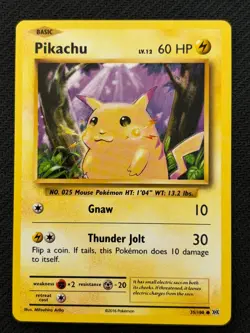 Pikachu 35/108 Evolutions Non-Holo ~ Pikachu Gallery - Pokemon TCG - Image 1