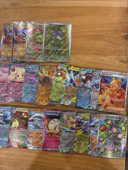 24 Card Pokemon Lot - Double Rares, Illustration Rares, Ultra Rare - 20+ Cards - Image 3