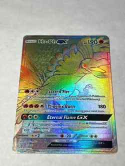Ho-Oh GX SM80 Promo SM Black Star Promos Pokemon Near Mint - Image 1