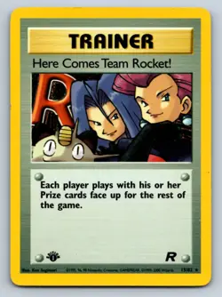 Here Comes Team Rocket! (15) 1st Edition Team Rocket 15/82 LP - Pokemon TCG - Image 1